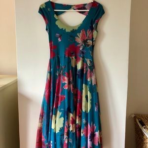 Anthropologie Floral Dress
